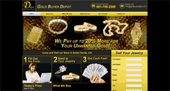 Desktop Screenshot of goldbuyerdepot.com